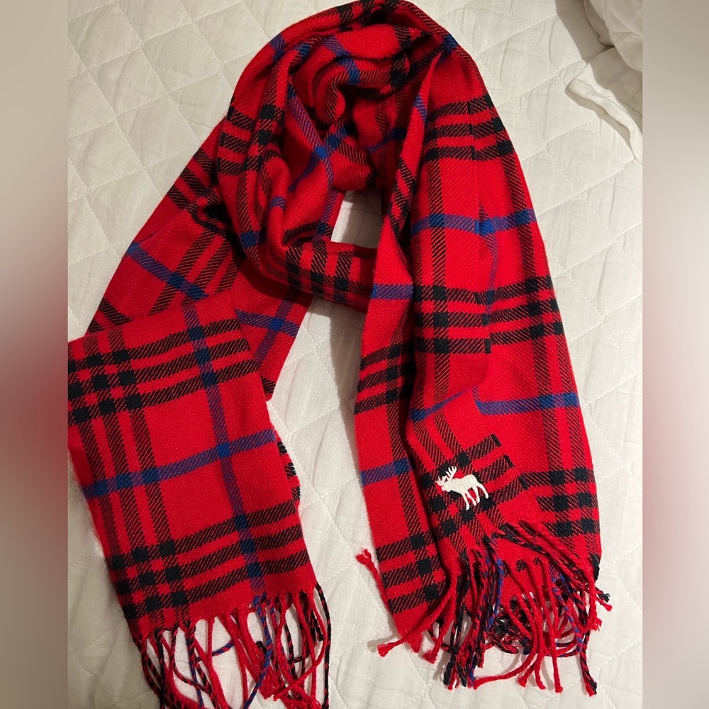 Abercrombie and Fitch plaid scarf
